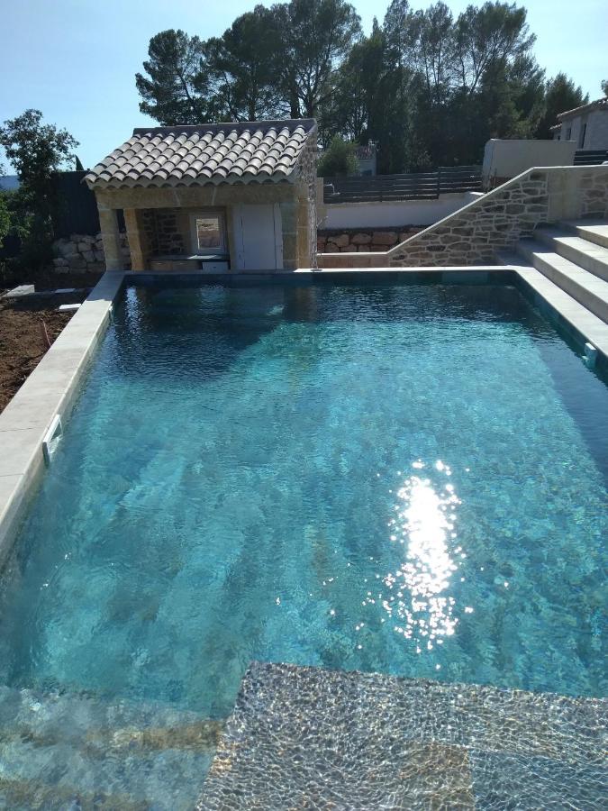Studio Faillant Lorgues Spa Privatif Avec Superbe Piscine Dış mekan fotoğraf